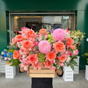 Hộp Hoa Chúc mừng 002