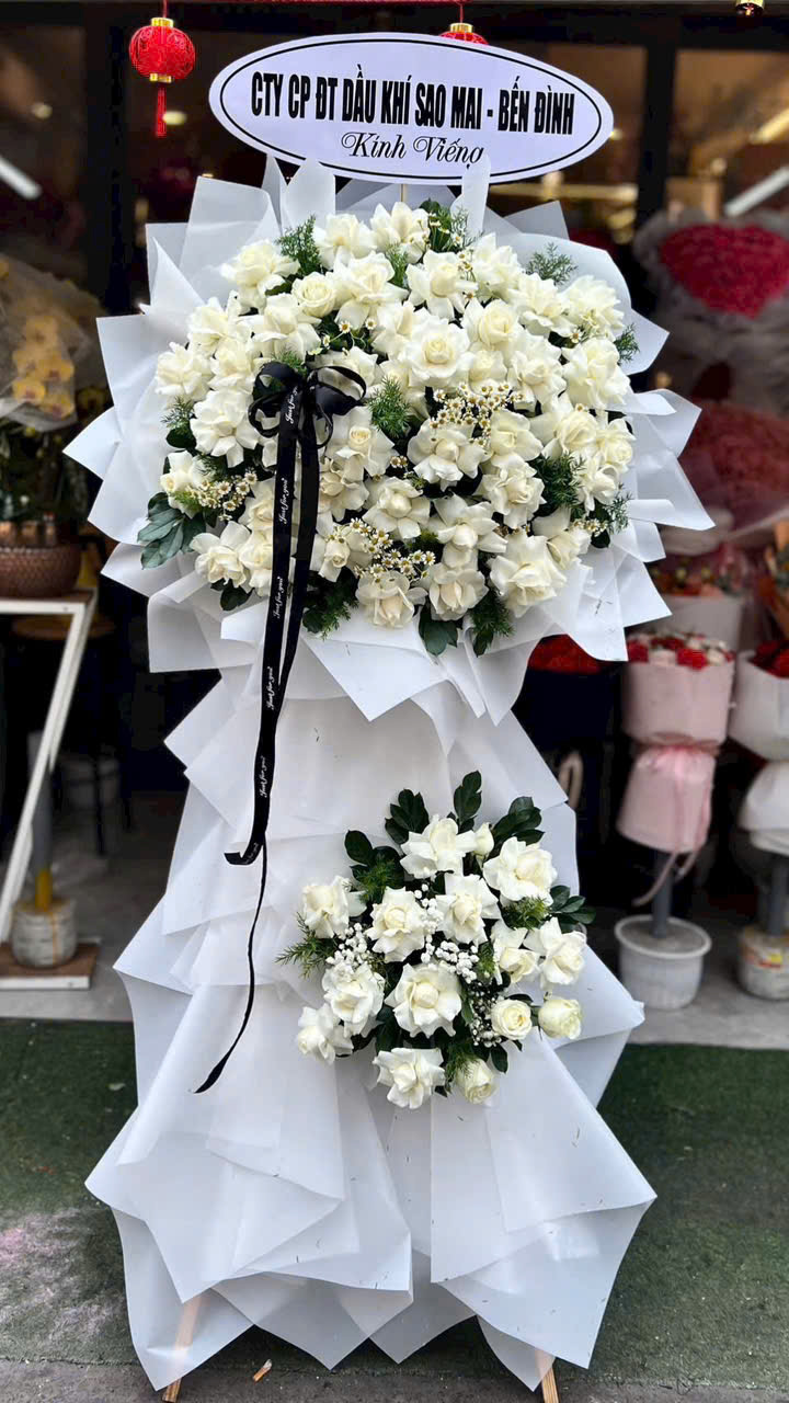 Kệ Hoa Chia Buồn 007