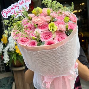 Bó hoa chúc mừng 001