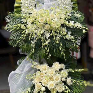 Kệ Hoa Viếng Sang Trọng 02