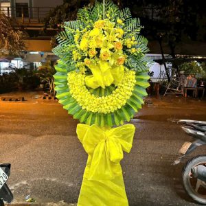 Kệ Hoa Viếng tông Vàng
