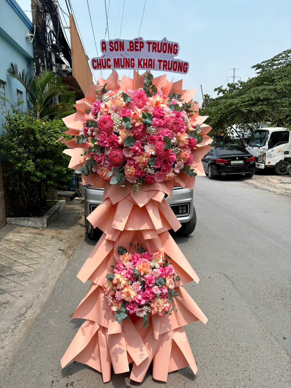 Kệ Hoa Khai Trương 002