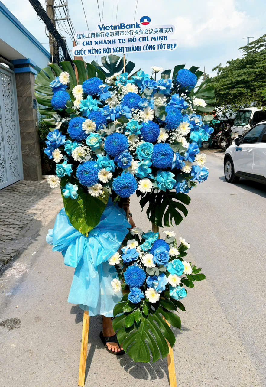 Kệ Hoa Chúc Mừng 005
